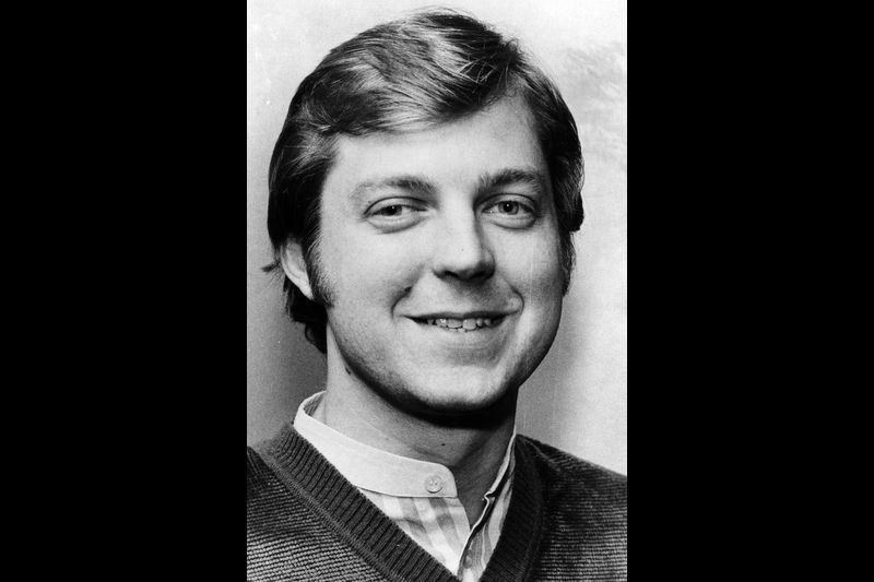 The Rev. Michael Pfleger at St. Sabina Catholic Church in 1981, the year he became pastor of the South Side parish. (Arthur Walker / Chicago Tribune)