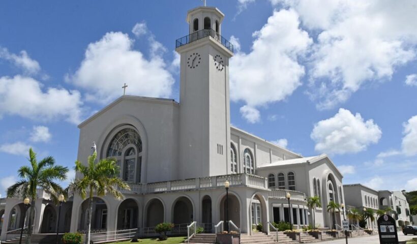 APPEAL: The Dulce Nombre De Maria Cathedral-Basilica as seen Thursday Feb. 25, 2021 in Hagåtña. The Archdiocese of Agana is appealing a court decision that upholds the Small Business Administration's denial of their application for the Paycheck Protection Program. David Castro/The Guam Daily Post