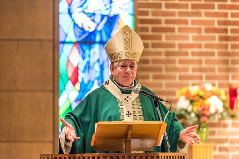 A Chilliwack man has filed a lawsuit against Archbishop J. Michael Miller and the Roman Catholic Archdiocese of Vancouver for sexual abuse and assault he alleges he suffered at a Bible camp on Gambier Island in the 1970s. (Archbishop J. Michael Miller/Facebook)