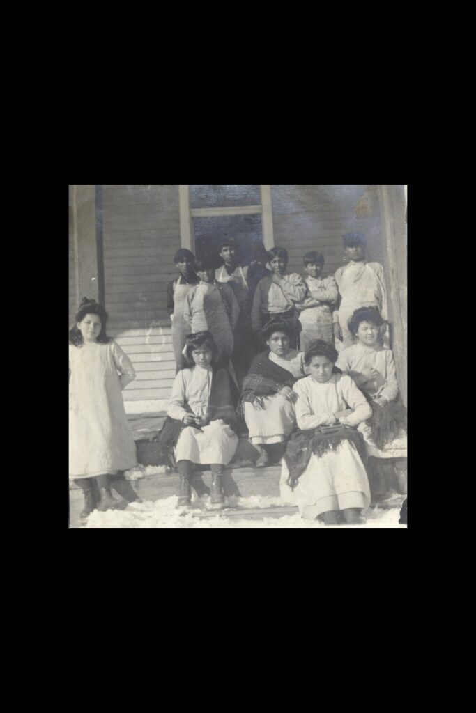 Children at Fort Lewis Indian School in Colorado circa 1900.Credit...via the Center of Southwest Studies, Fort Lewis College