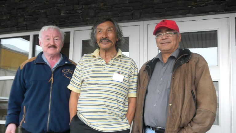 Peter Irniq (left to right), Jack Anawak and Marius Tungilik. Photo: Submitted