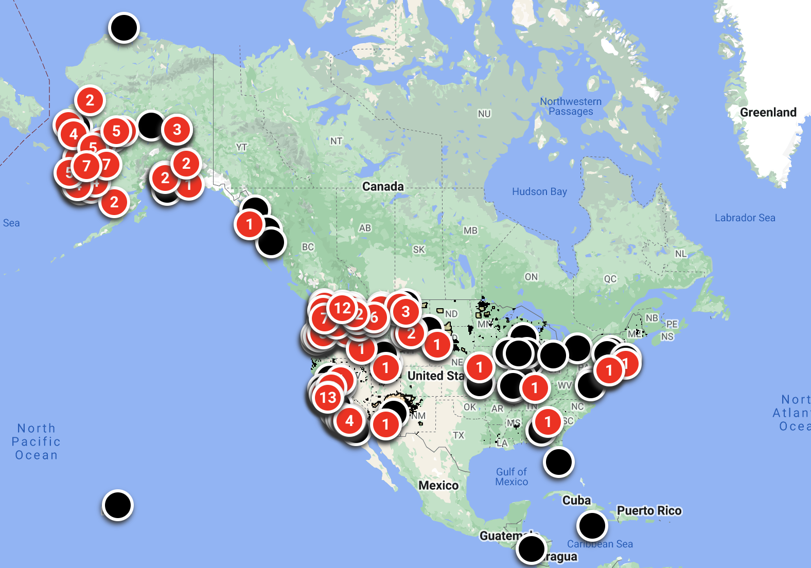 Map of Catholic Sex Abuse in Indian Country (Desoluatecountry.com)