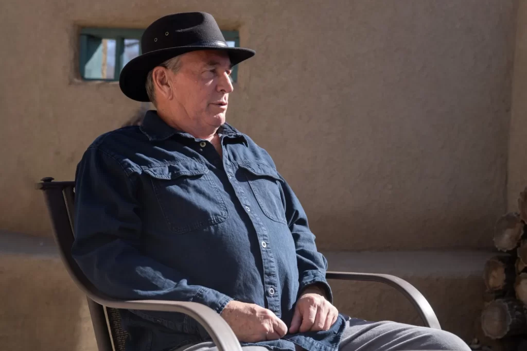 Retired attorney Brad Hall at his home in Albuquerque. Nadav Soroker/Searchlight New Mexico