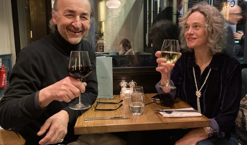 Fr. Clive Dytor is pictured with his wife Sarah. (Courtesy of Clive Dytor)